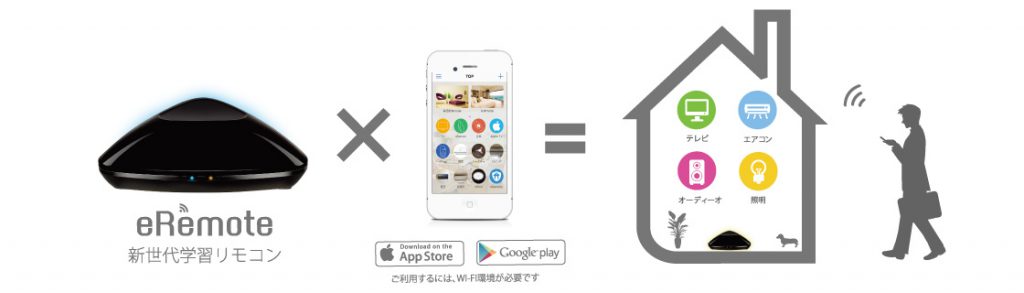 eRemote|IoT 家電 スマートホーム・スマートハウス|Link Japan画像01