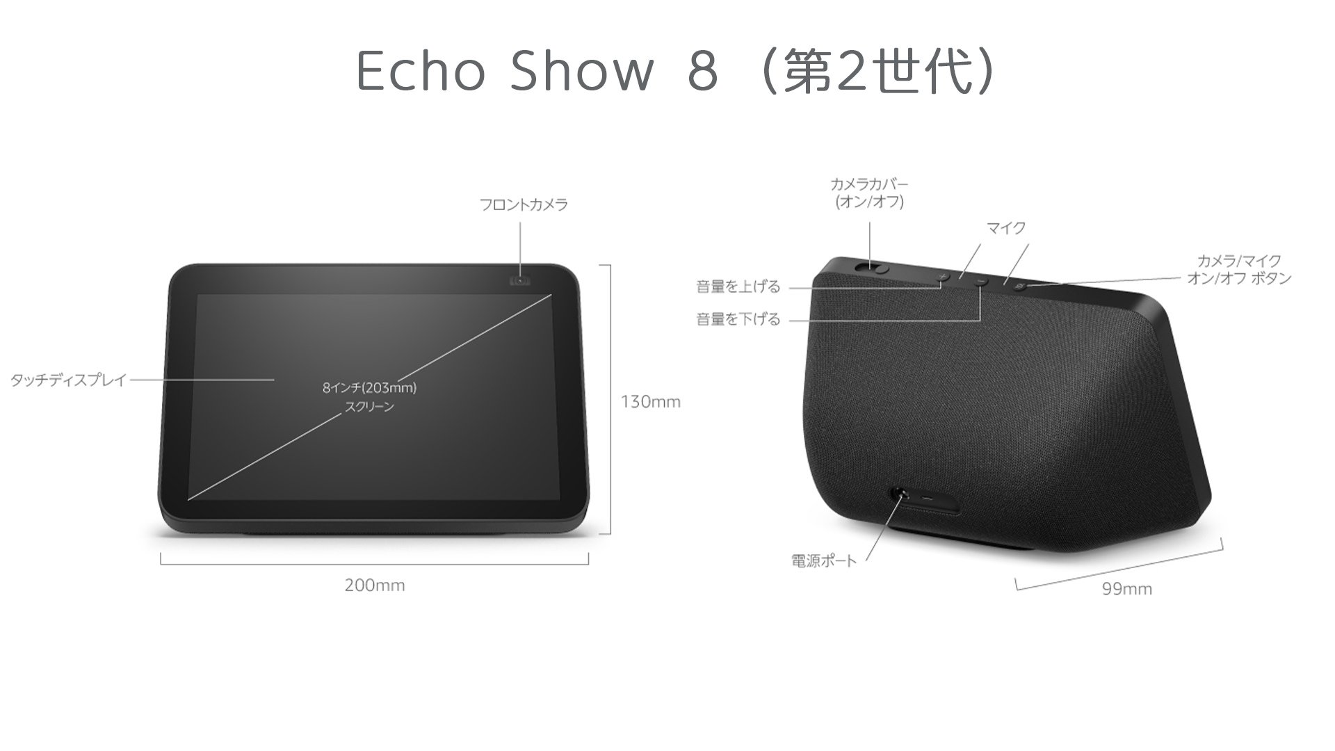 Echo Show 8　第二世代