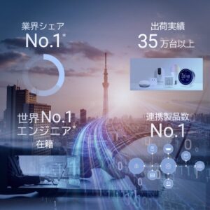 LinkJapan(リンクジャパン）の強み IoTスマートホーム業界シェアNo.1,デバイス出荷実績35万台以上
