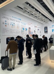 オプテージ社ブースにも多くの方にご来場いただきました