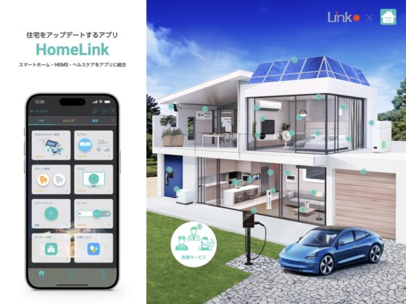 スマートホーム統合アプリHomeLinkイメージ