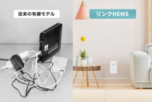 リンクHEMSなら配線レス